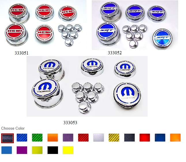 11pc Deluxe Engine Cap Covers Dodge, Chrysler, Jeep Hemi 11pc Deluxe Engine Cap Covers Dodge, Chrysler, Jeep Hemi